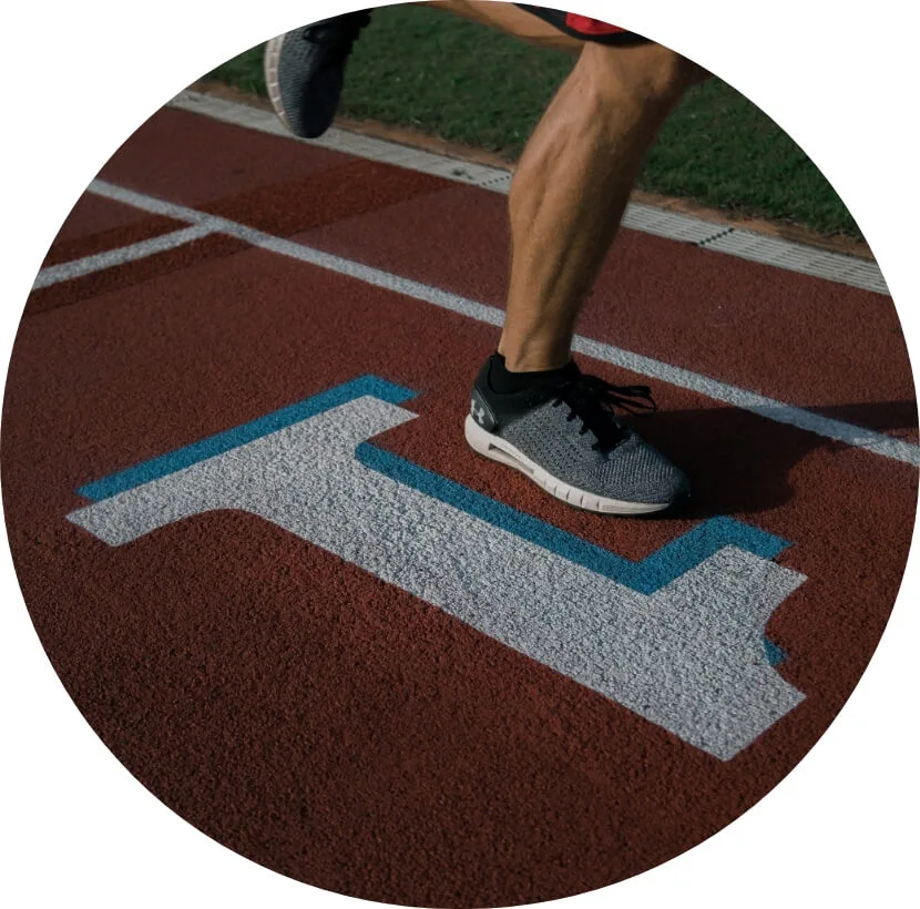 アスリートの写真